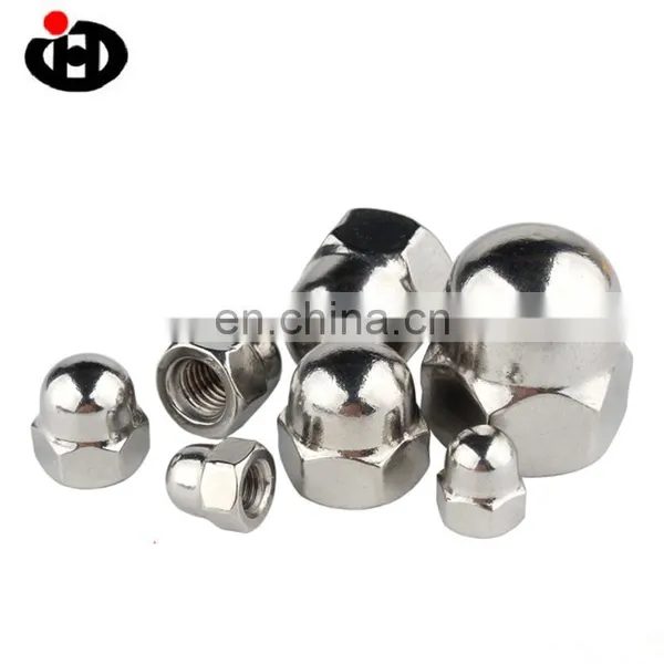 High Quality SS304 Stainless Steel DIN1587 Hex Domed Nuts photo-4