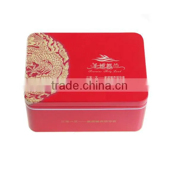 Square Cholocate Tin Case Packaging Metal Can Candy Box photo-5