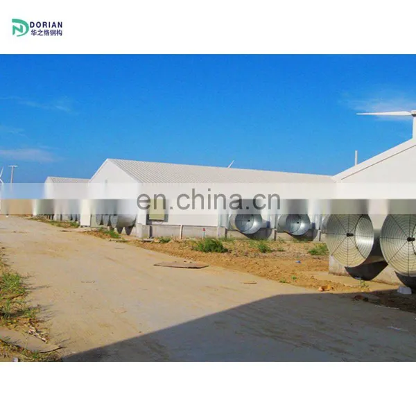 16000 Temporary Poultry Closed System House Shed Chickens House With Fans photo-2
