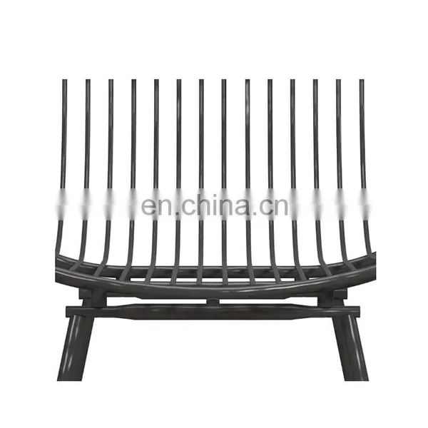Ellis Gray Metal Wire Counter Stool photo-3