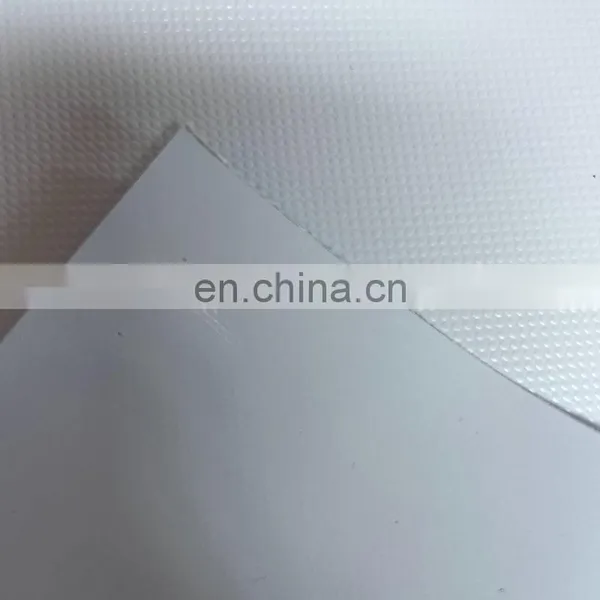 950gsm 1000denier 30x30 Flame Retardant High Strength Panama Weave High Speed Door Pvc Tarpaulin photo-3