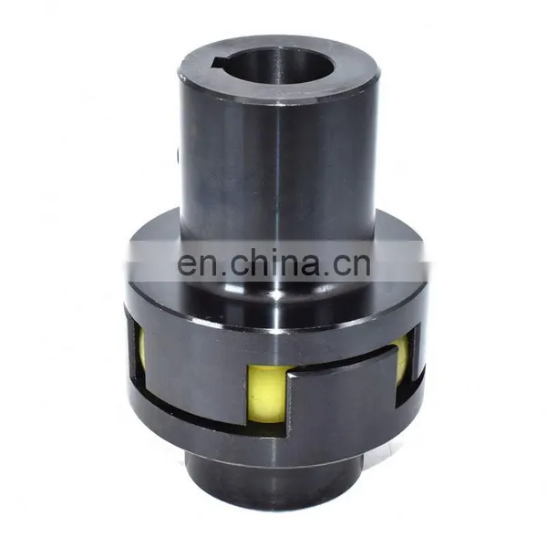 Professional Power Transmission Plastic Curved Jaw Coupling For Motor photo-3