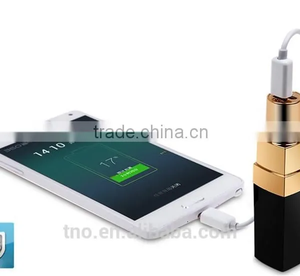 3000mah Rough CoCo Shine Usb Lipstick Power Bank photo-4