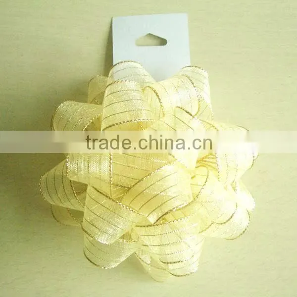 PP Ribbon Gift Decoration Packing Christamas Promotional Star Bow photo-2