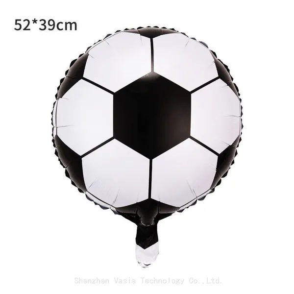 Wholesale 18-Inch Sports Foil Balloons - Football, Basketball & Rugby for Birthday & Sports Events photo-5