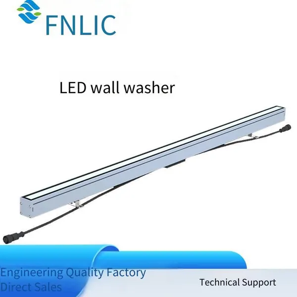 Led Soft Light Wall Washer Lamp, Wall Washer Lamp Without Grainy Feeling, 18 - 48w, 48w Soft Light Ground - Buried Lamp Without Grainy Feeling photo-4