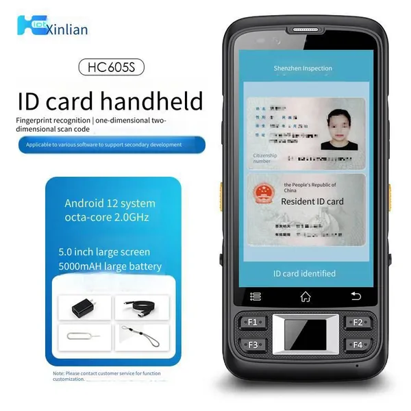 patient identification pda, handheld bus qr code scanning device, handheld scanner pda data terminal