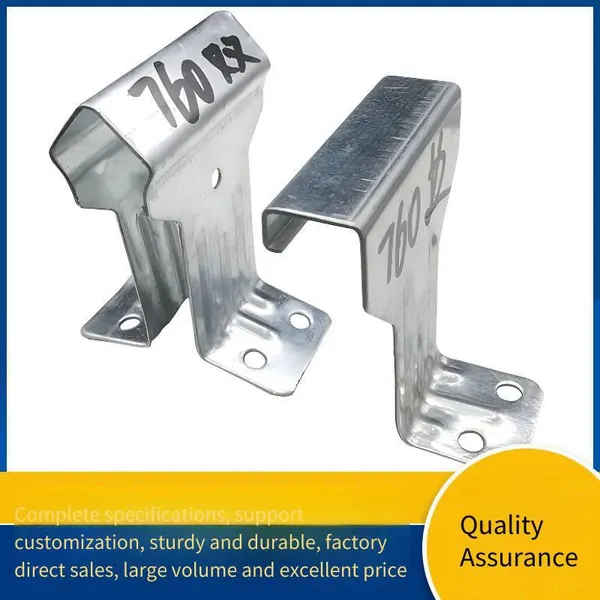 type 760 color steel tile bracket, hidden fittings for steel structure, 820 fixed support and concealed clips
