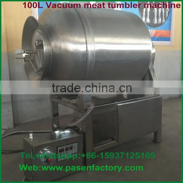 Multifunction Vacuum Roll Rubs Machine , Vacuum Roller Kneading Machine , Vacuum Meat Roll Kneading Machine photo-5