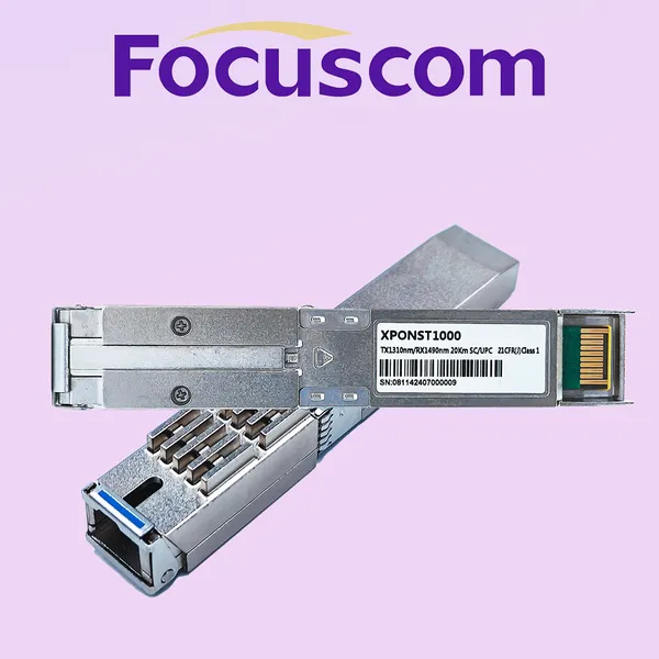 1GE XPON ONU Stick SFP Module, Dual Mode GPON/EPON Bridge Type, High-Performance Fiber Optic ONT for Switches and Routers Focuscom XPONST1000 photo-3