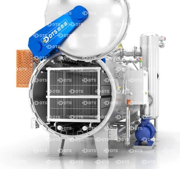 Vacuum-Packed Corn and Canned Corn Sterilization Retort / Water Spray Rotary Retort Machine photo-2