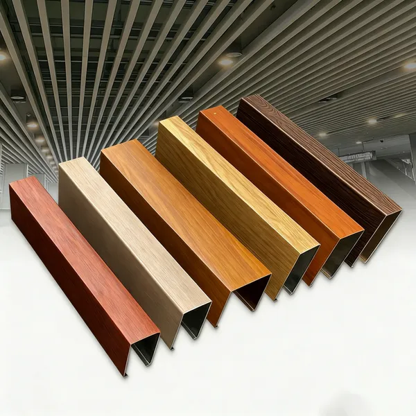 Aluminum Square Ducts for Ceiling and Exterior Facades. Direct Factory for Customizable Aluminum Square Ducts