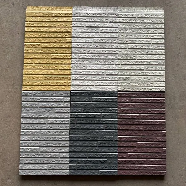 3800*383*16mm Pu 3d Wood Sandwich Panel Used for Wall photo-3