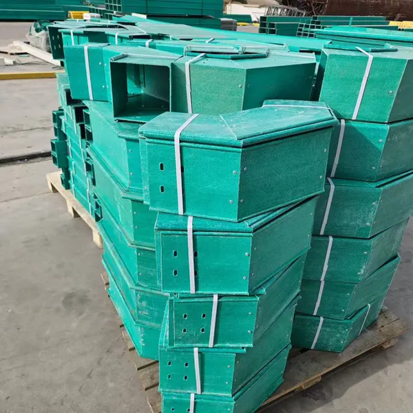 Customizable Anti-Corrosion FRP Ladder Cable Tray - Durable Trough Type for Industrial Use photo-3