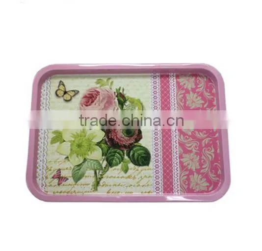 Rectangular Metal Tin Tray Wholesale