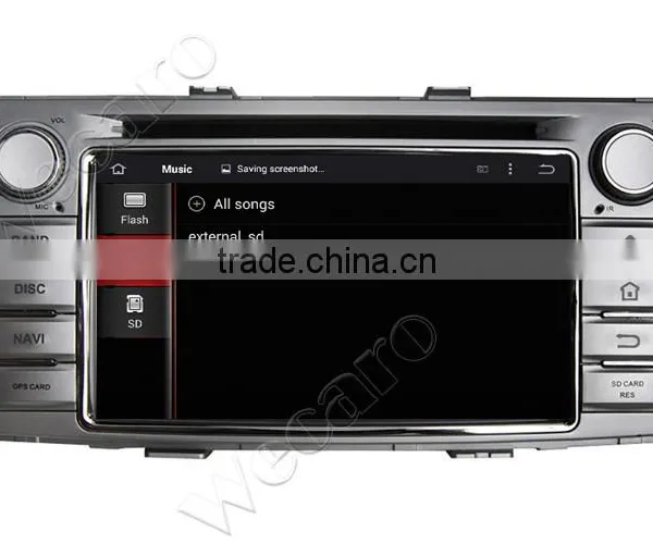 Wecaro Android 4.4.4 Car Stereo 2 Din fo Toyota Hilux Car Audio Player Radio Gps 2012 2013 2014 Quality Choice photo-6