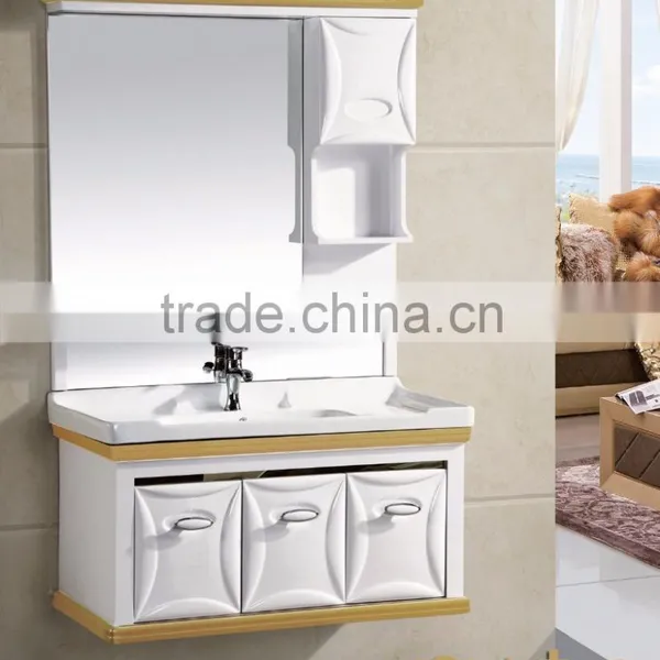 More Bathroom Cabinet PVC Cabinet Modern Bathroom Vanity Cabinet (EAST-25086/25087/25088/25089/25090) photo-3