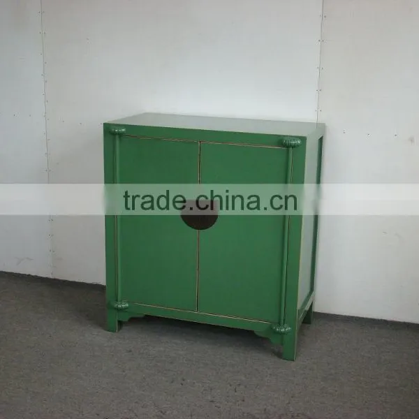 Chinese Antique Furniture Green Cabinet