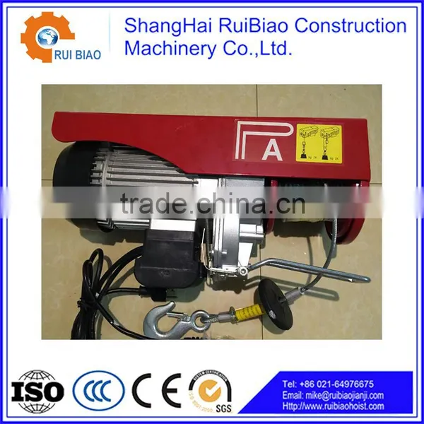 1 Ton Motor Trolley Type Electric Chain Hoist With Hook Block photo-3