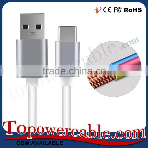 New Products 2016 Flat Noodle Design Type C USB Data Cable For MacBook 12-inch photo-4