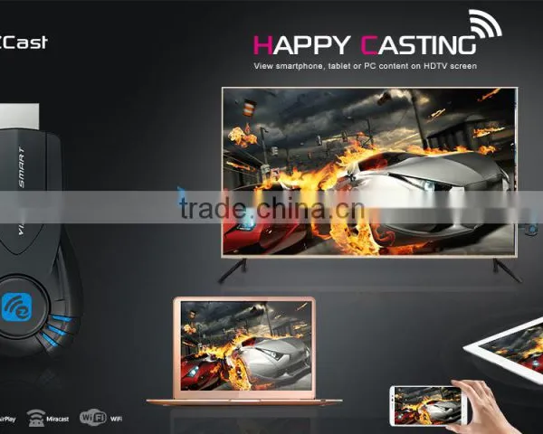 Vensmile Factory Price V52A EZcast TV Dongle External Antenna Android USB Wifi Dongle Support Miracast DLNA photo-5