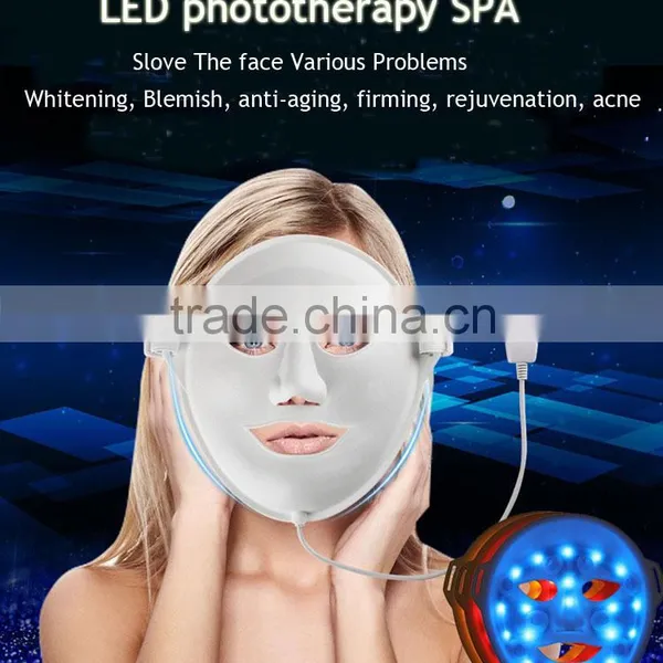 LED 3D MaskFace Whitening Skin Lifting Led Light Therapy Mask Winkle Remove Skin Rejuvenator photo-4