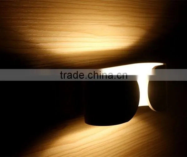 7W Aluminum Material Indoor Hotel Decorative Led Source Modern Wall Lamp photo-6