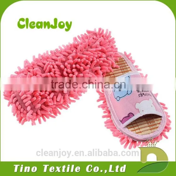 High Quality Custom Chenille Women Bathroom Slipper photo-2