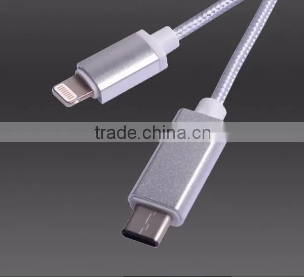 Nylon Braided USB 3.1 Type C to USB 2.0 Male Data Cable 2016 photo-5