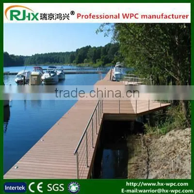 WPC Decking for Outdoor Swimming Pool Deck With Non-slip and UV Resistant photo-2