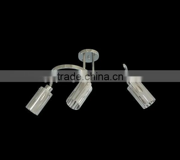 Chrome and White Chandelier Pendant for Living Room Made in China photo-5