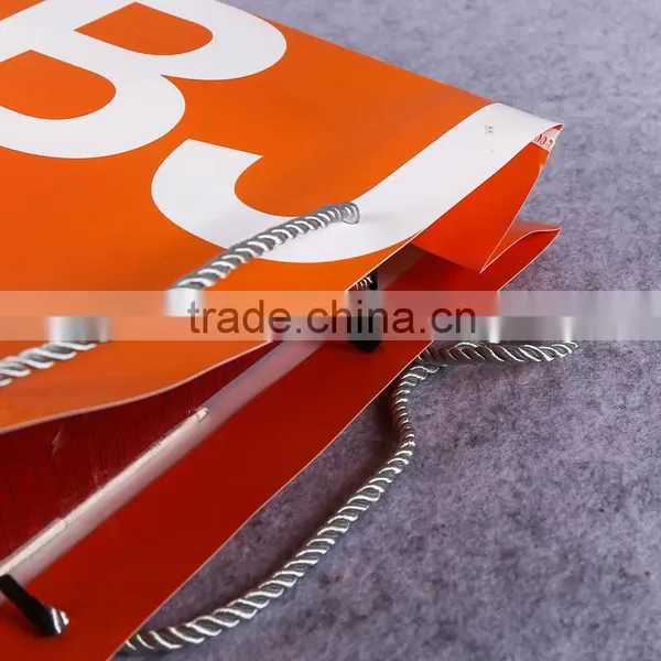 Factory New Style Fancy Plastic pp Eco Handle Bag, Nylon Polyester Drawstring Bag, Handle Plastic Bag With Printed Logo photo-3