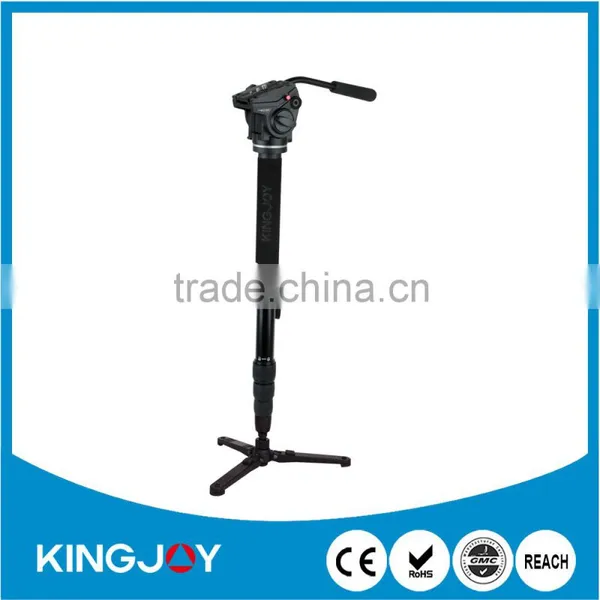 Hot Tripod Action Fluid Drag Head With Quick Release Plate Video Camera For DSLR Shooting Filming photo-2