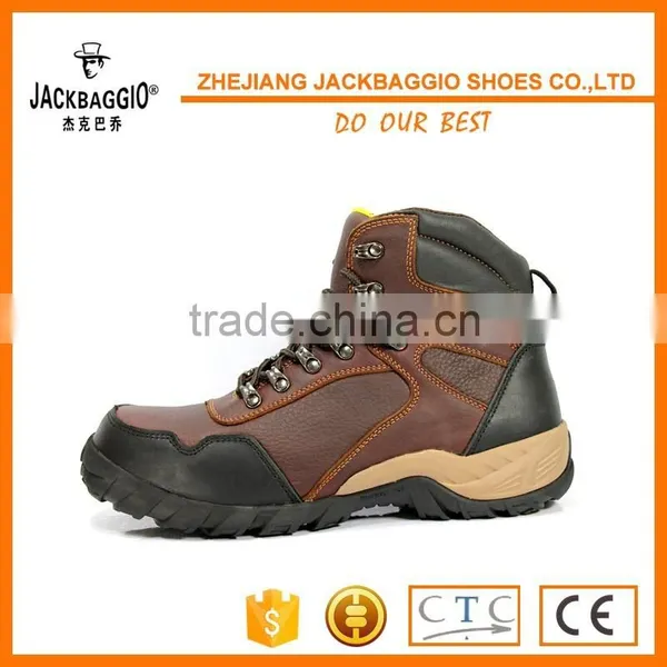 Top Brand High Quality Full Grand Leather Rubber Sole Safety Boot Quality Choice photo-2