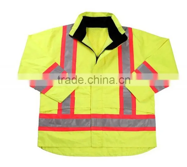 Warning Reflective Safety Vest Waterproof Fabric China Wholesale Clothing photo-2