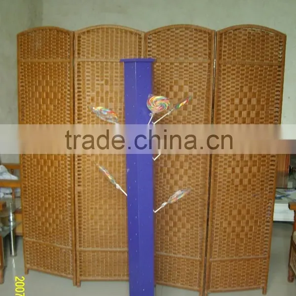 High Quality Painted Wood Christmas Lollipop Shelf Rack photo-3
