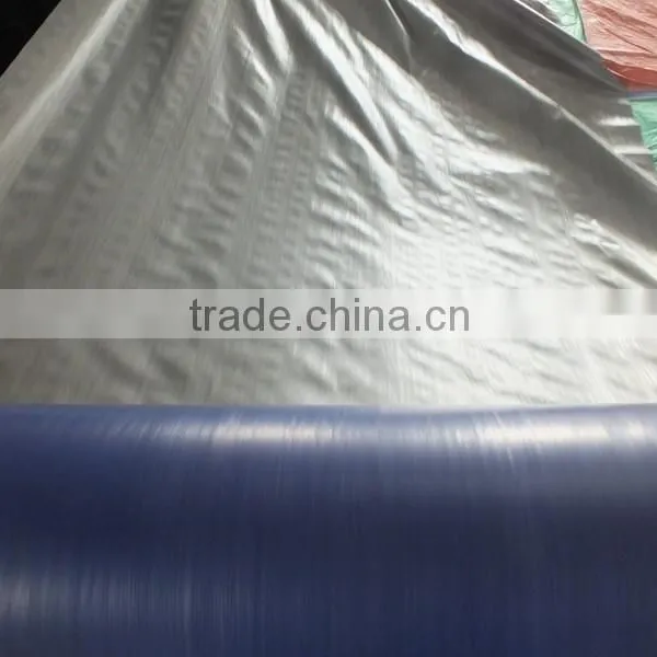 CHINA PP TARPAULIN High Density Polyethylene Leno Woven Fabric Anti-aging Two Side Lamination 3 Feet Grommets Factory Sell photo-4