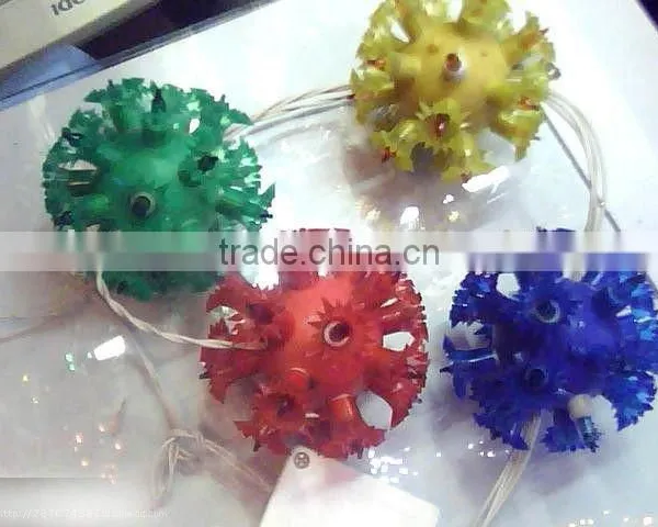 Christmas flower ball light