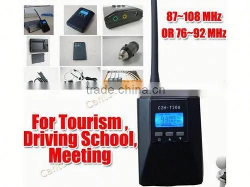 CZH-T200 0.2w Instructions Car Mp3 Player fm Transmitter Usb