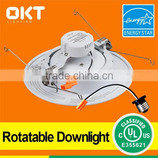 OKT Lighting Energy Star ul Listed 6" Eyeball Led Recessed Retrofit Kit 10 Watt photo-3