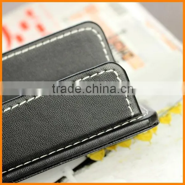High-end Creative Leather Business Card Holder Business Card Holder Card Case Leather Office Supplies Desktop Storage Finishing photo-4