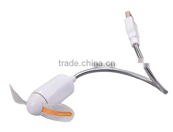 Creative Mini Flexible LED Display Clock Mini Usb Fan With Switch SV025967 photo-5