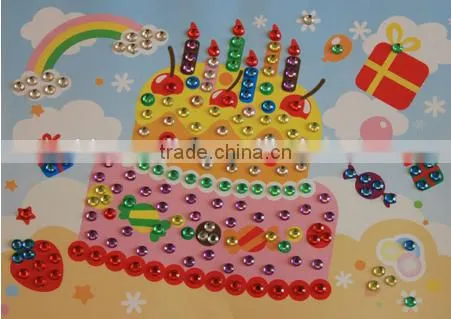 Various Shape Fashionable Diamod Colorful DIY Sticker/ Crystal Stickers photo-2