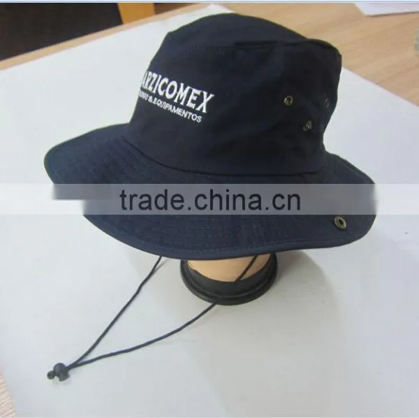 Hot Sale Custom Design Folding Bucket Hat String photo-4