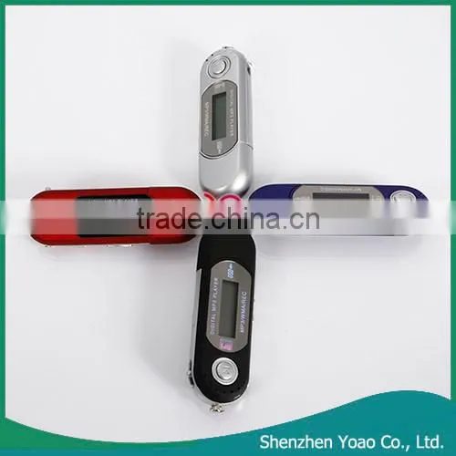 USB2.0 LCD 16GB MP3 Player With Voice Recorder Function Red photo-6