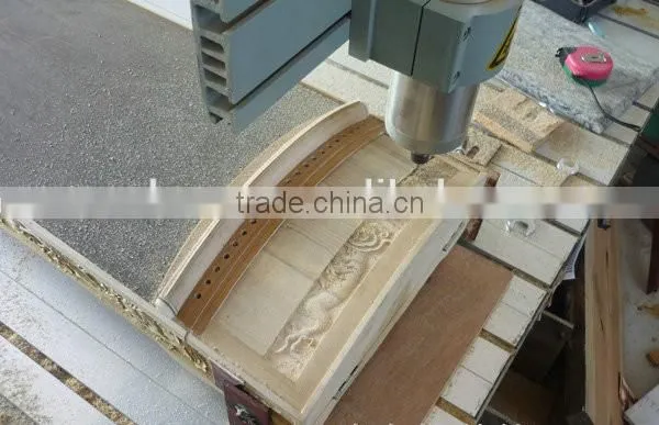 Low Cost Cnc Balsa Wood Cutting Machine Senke Wood Stair Copper Steel Stainless Steel Foam Granite Discount Price 3KW Spindle photo-4