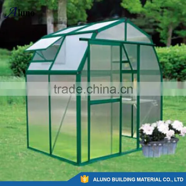 Solid Polycarbonate Clear Greenhouse Single Sliding Door photo-4