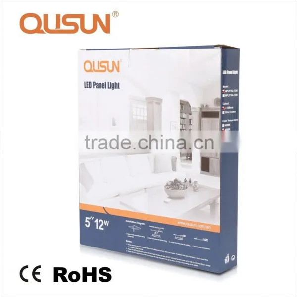Round/Square Recessed Ultra Thin 12W Led Panel Light Round photo-4