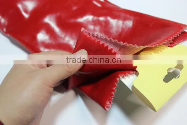 15 Inch Red Pvc Household Gloves Industrial Gloves photo-6