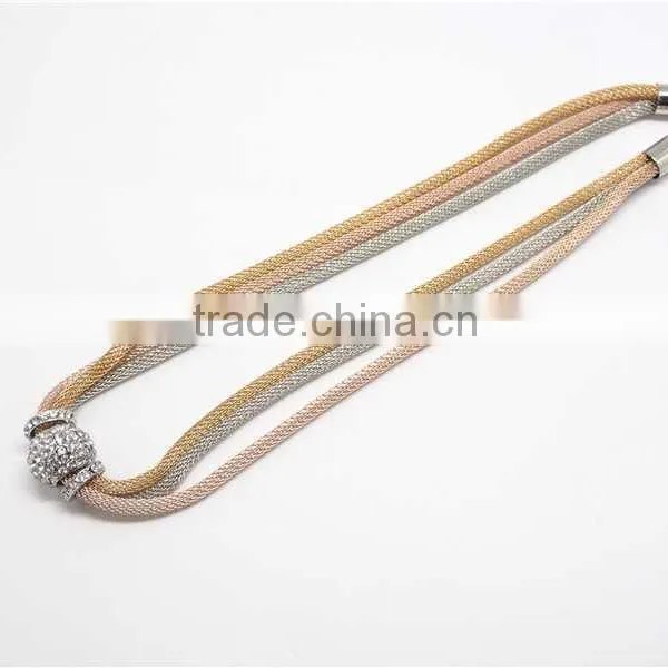 2016 China Manufacturer Necklace Wholesale Silver Jewelry